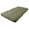 Blazing Needles Renewal 6-inch Twill Twin-size Futon Mattress - Sage - Sage